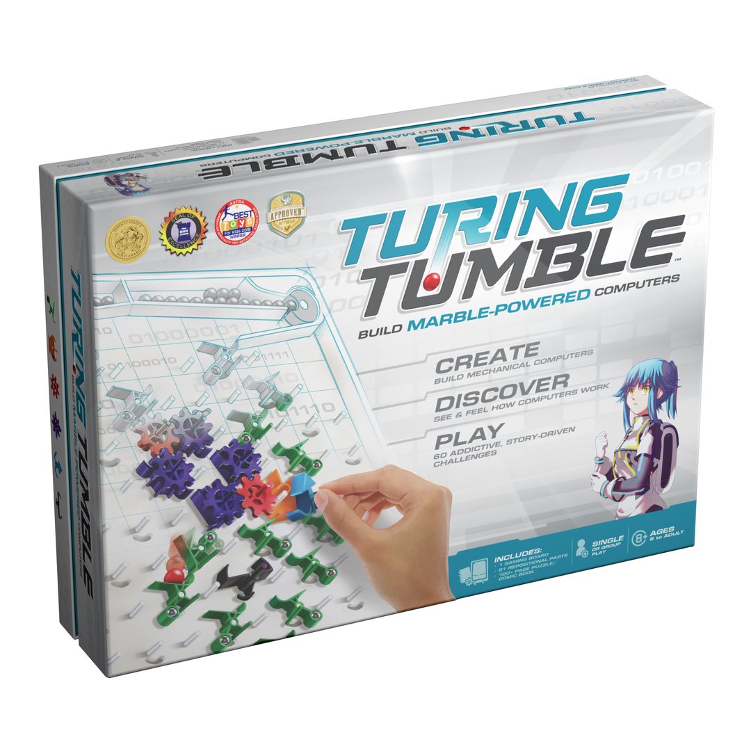 The Turing Tumble box.